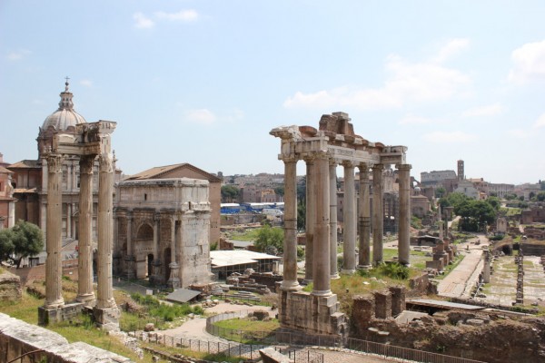 le forum à Rome